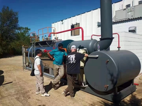 非洲撬裝鍋爐安裝案例